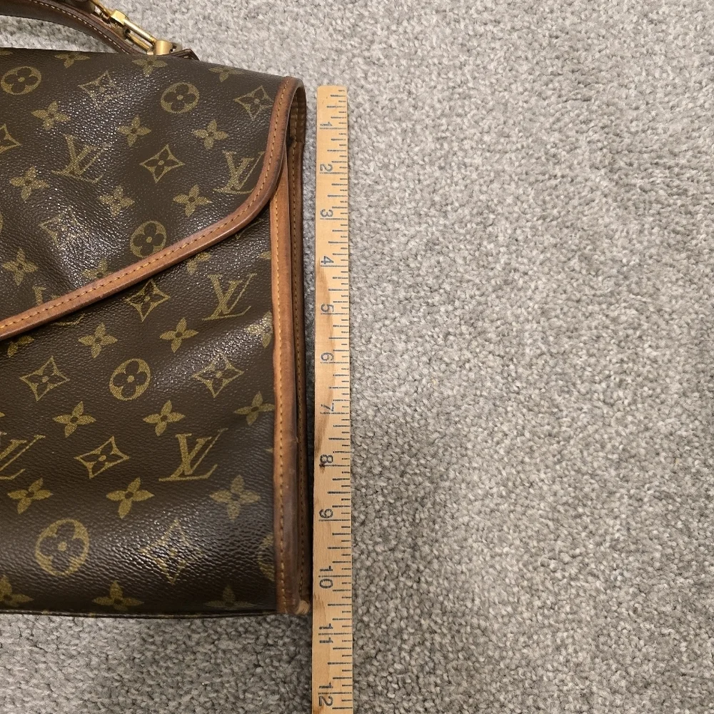 Louis Vuitton Monogram Beverly Briefcase Tote Satchel Shoulder Bag